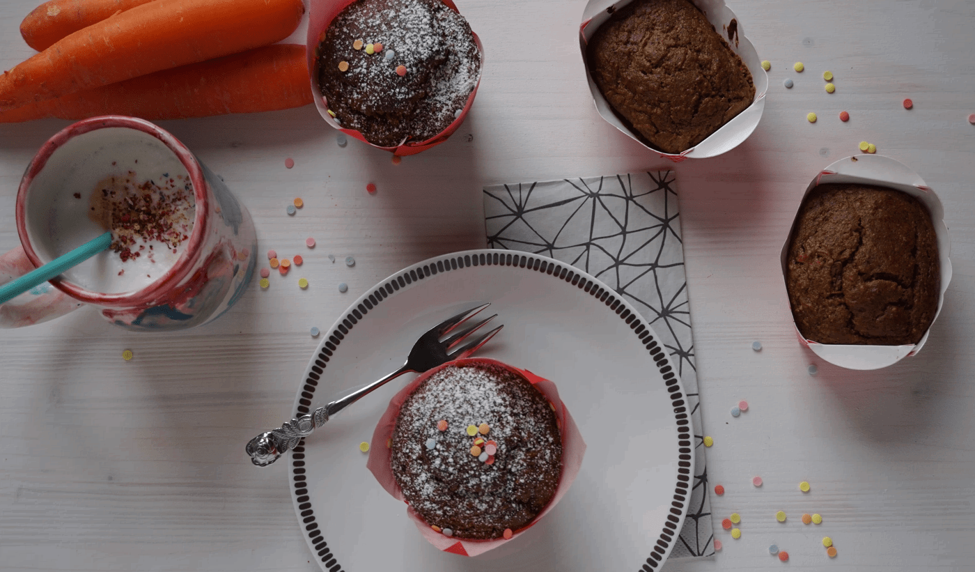 mal was selber machen: Vollkorn-Karottenkuchen › die kleine Botin