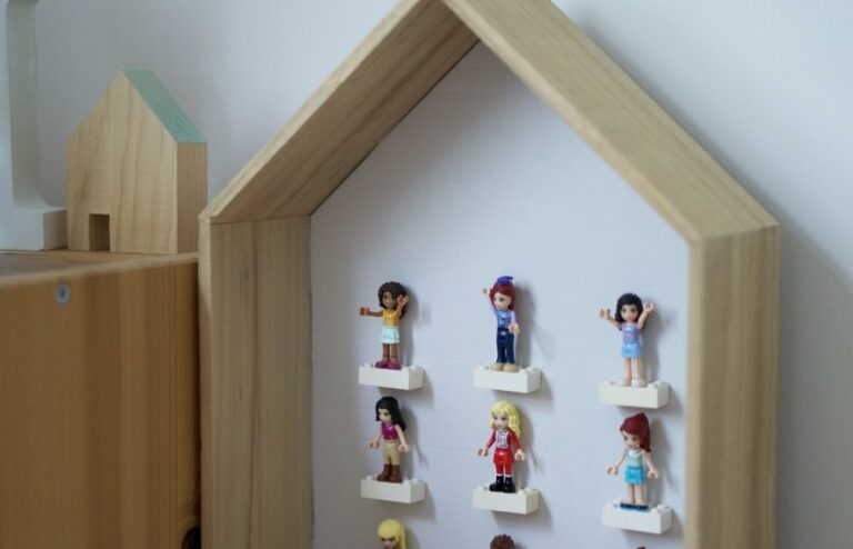 Kinderzimmerregal mit Sinn | Lego-Aufbewahrung selbermachen