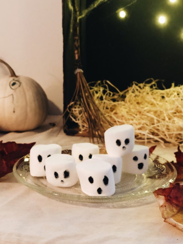 halloween marshmallow monster