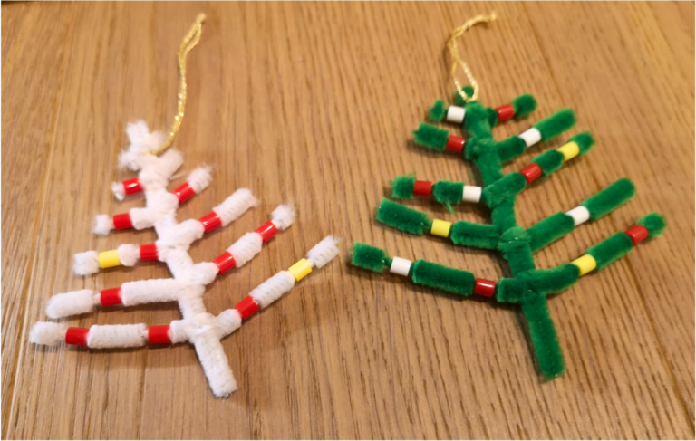 Oh Tannenbaum – Einfache Weihnachtsdeko basteln mit Kindern