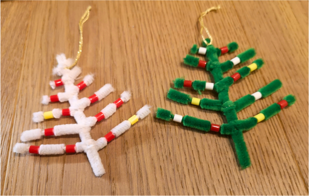 FANGZIDM Pfeifenreiniger 200 Stück Grün - 300mm Bastelbedarf Für DIY Dekorationen