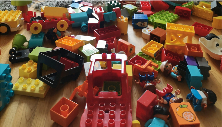 Ordnung im Kinderzimmer mit Spielzeugrotation