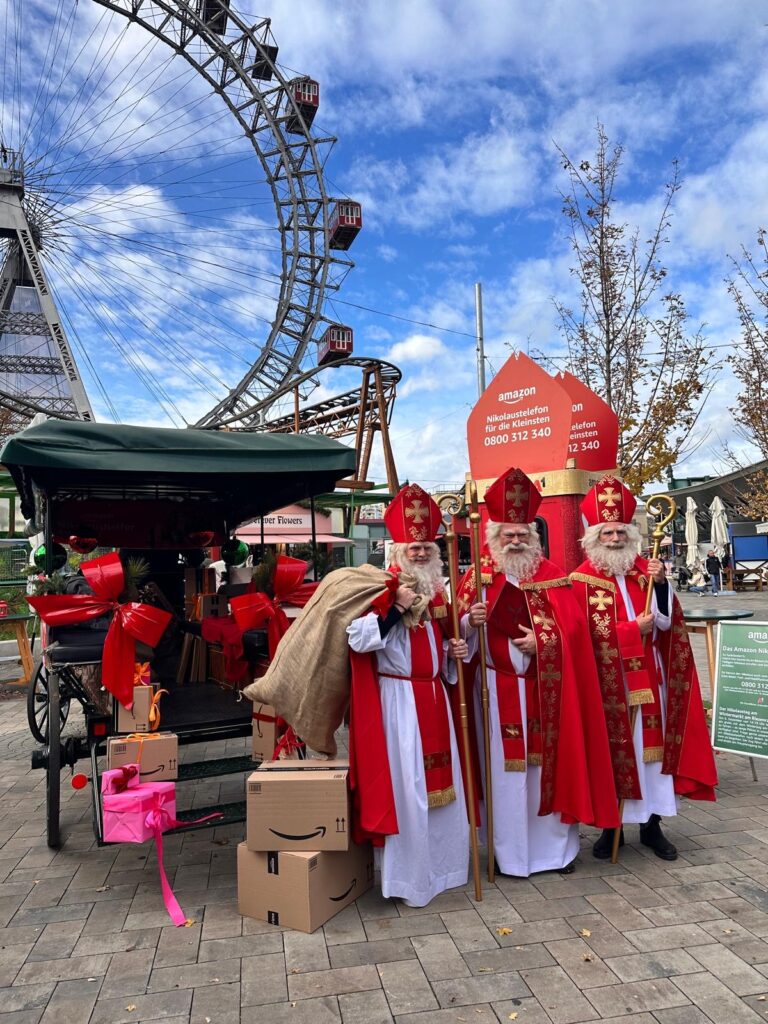 Nikolaus Aktion im Wiener Prater