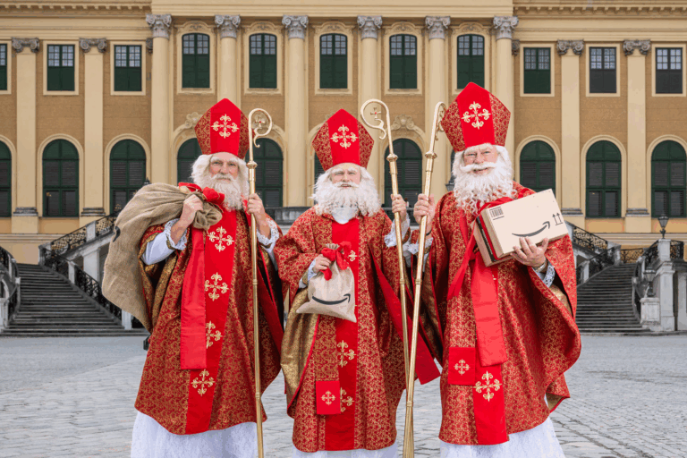 Amazon Nikolaus Aktion Weihnachtsmarkt Schönbrunn